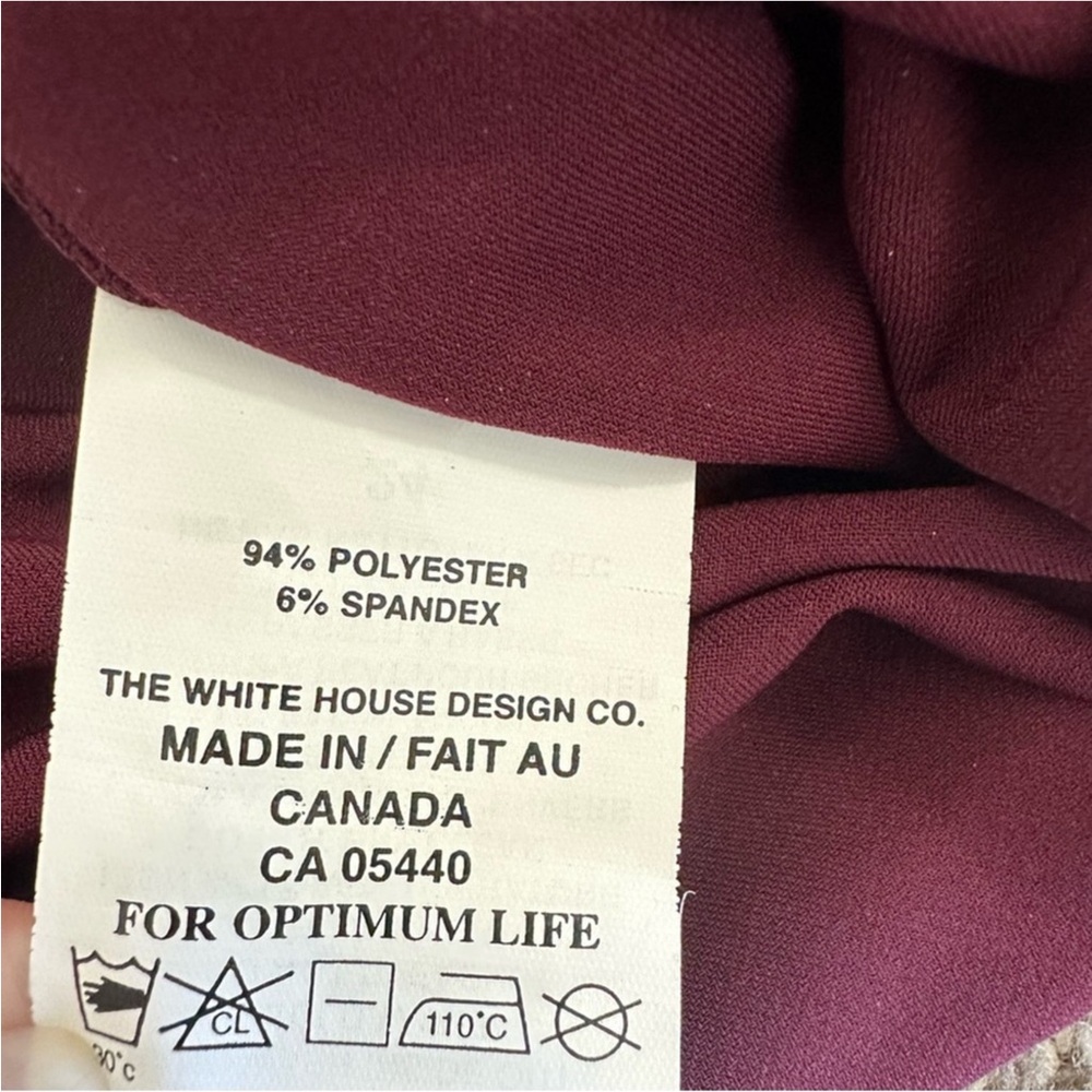 Sympli (Red) Asymmetrical 3/4 Sleeve Dress - Picture 12 of 14